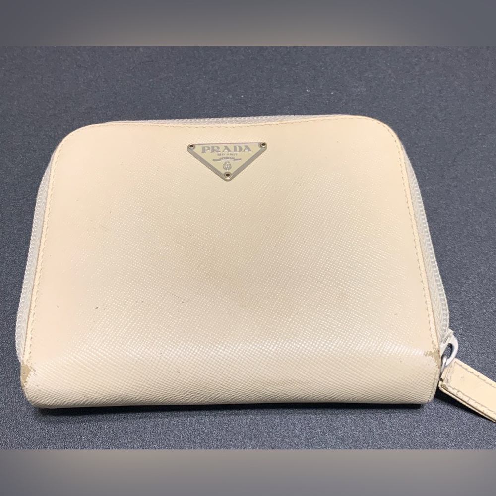 Prada Cream Wallet